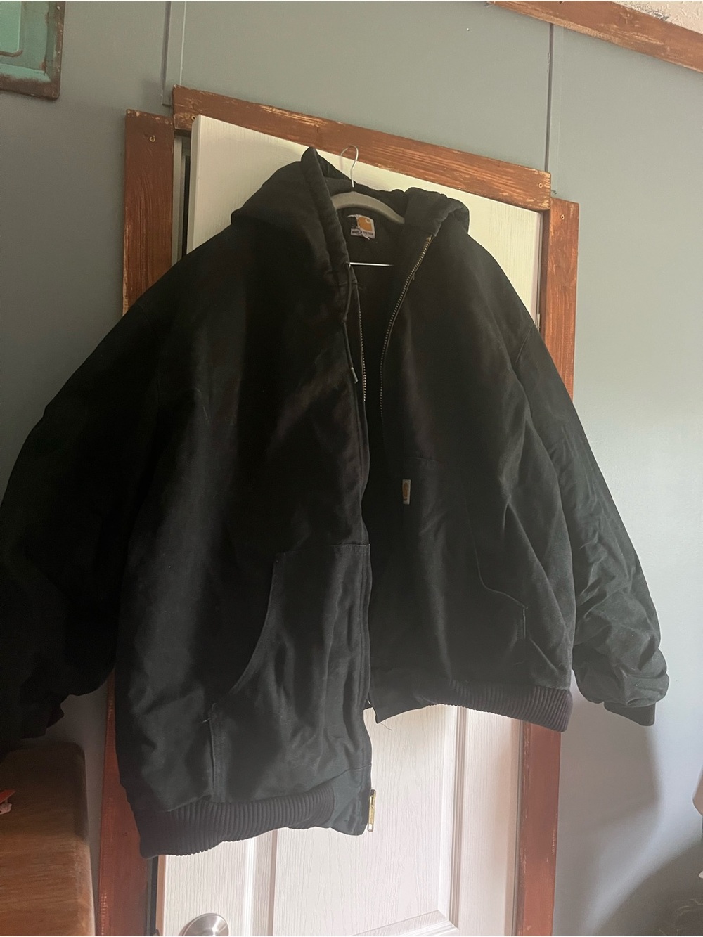 Carhartt Blue Hooded Jacket